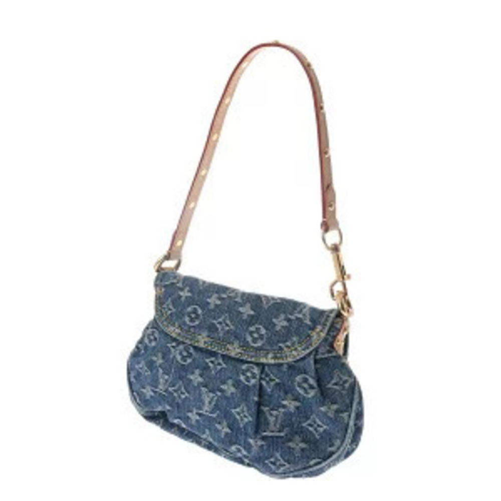 Louis Vuitton Bag Monogram Blue LV Denim Shoulder Sunset Remix